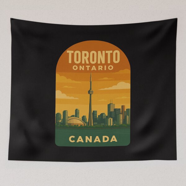 Item preview, Toronto Skyline Sticker – Urban Elegance from the 6ix designed and sold by VoglR.