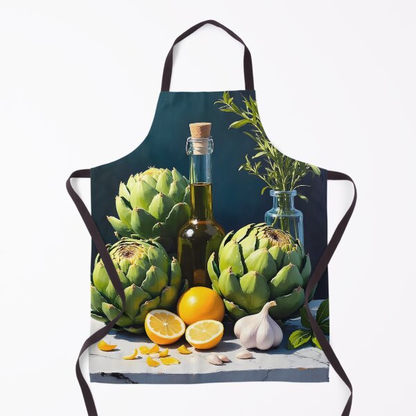 Item preview, Still life with artichokes designed and sold by 2-Seraphira.