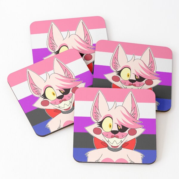 Item preview, Orgullo de género fluido Mangle/Toy Foxy (colores alternativos) designed and sold by RexGrounds05.
