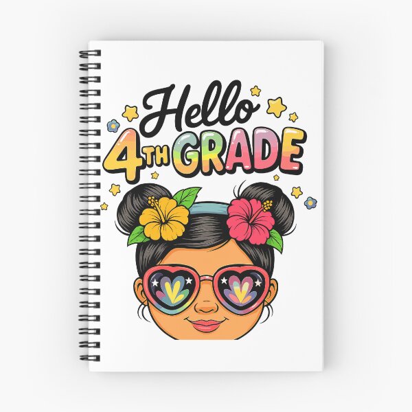 Item preview, Hello 4th Grade Flower Girl Art designed and sold by designleon19.