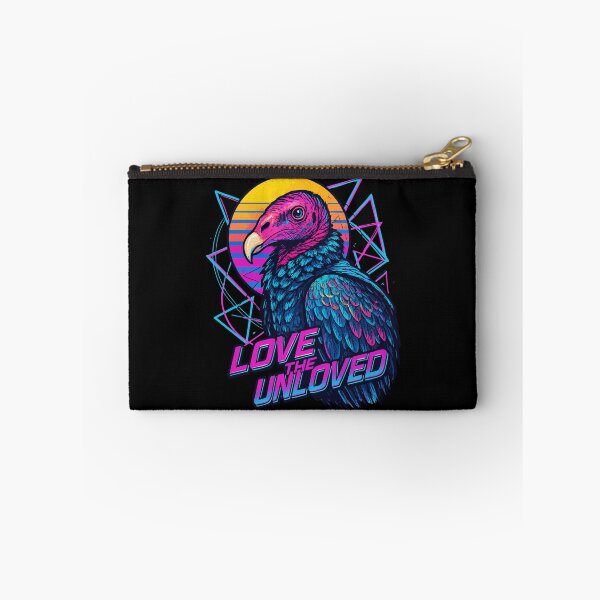 Item preview, Turkey Vulture Love The Unloved Retro Vaporwave designed and sold by TomFrontierArt.