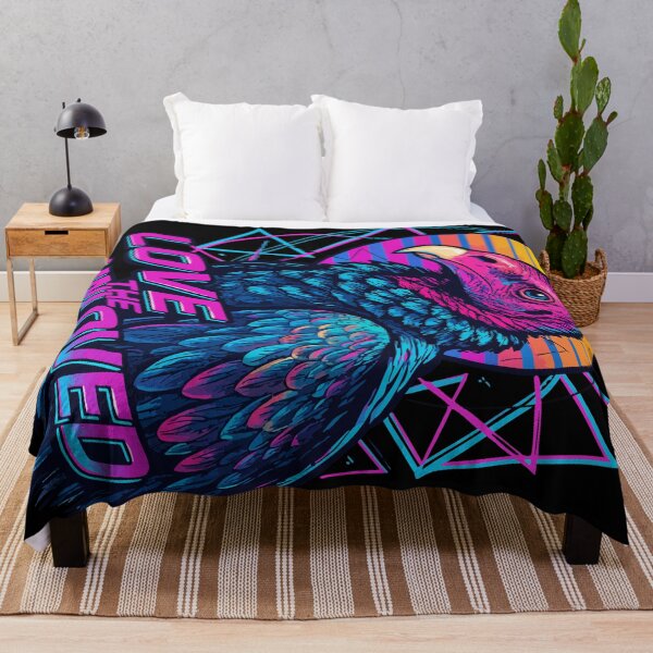 Item preview, Turkey Vulture Love The Unloved Retro Vaporwave designed and sold by TomFrontierArt.