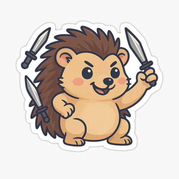 Item preview, Bladehog – The Lethal Hedgehog designed and sold by ALBANAT.