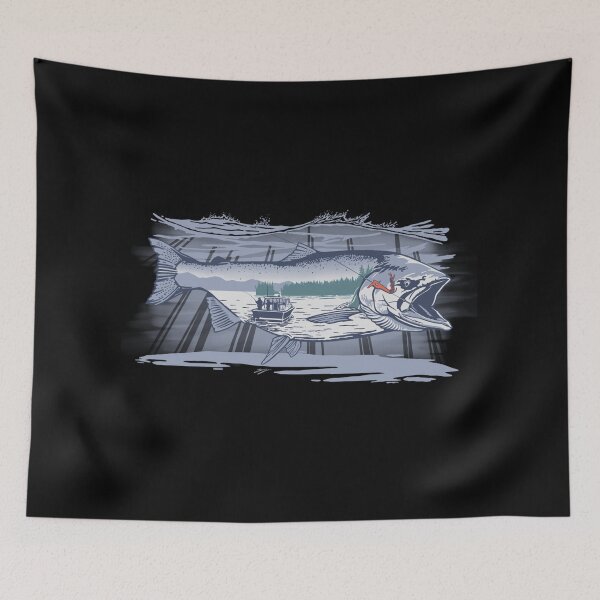 Item preview, King Salmon Ketchican designed and sold by teemix.