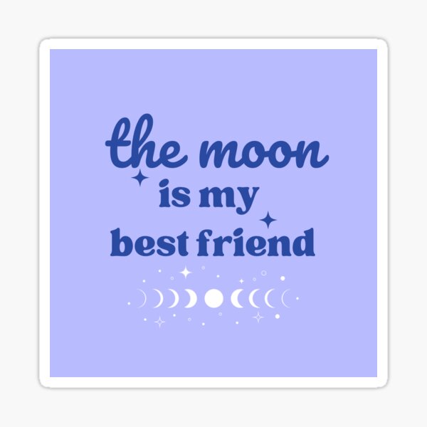 Item preview, The Moon is my Best Friend designed and sold by sofia-bondi.