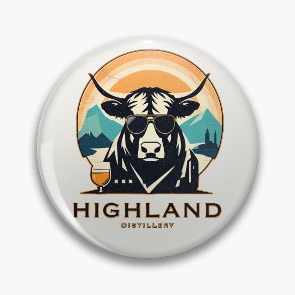 Item preview, Highland Distillery Cow – Cool Scottish Whisky Design designed and sold by SteadyRolling.