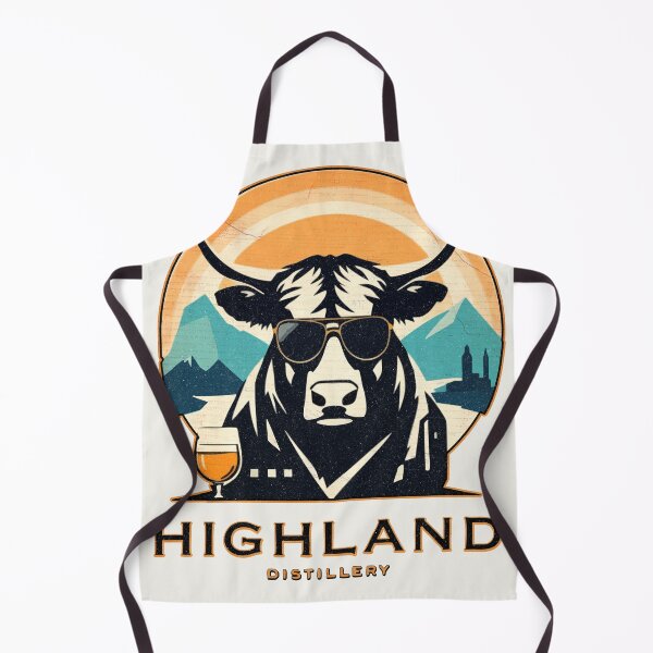 Item preview, Highland Distillery Cow – Cool Scottish Whisky Design designed and sold by SteadyRolling.