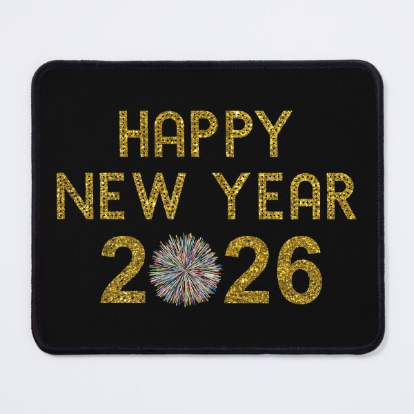 Item preview, Happy New Year 2026 designed and sold by Cat Lady Designs.
