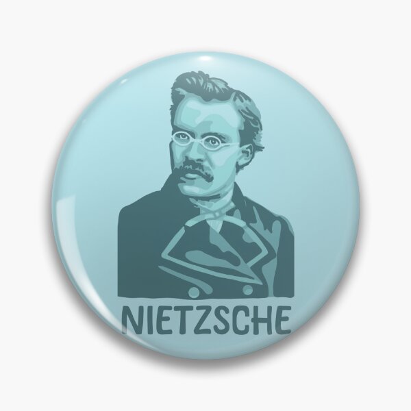 Item preview, Friedrich Nietzsche Portrait designed and sold by Unhinged Heather.
