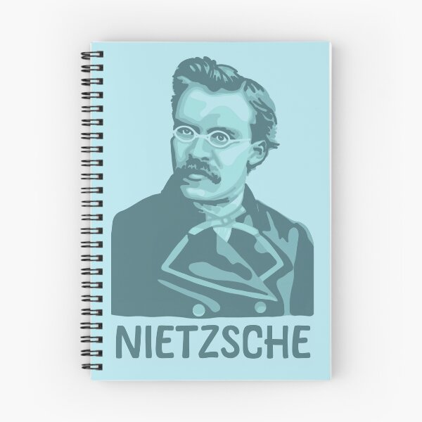 Item preview, Friedrich Nietzsche Portrait designed and sold by Unhinged Heather.