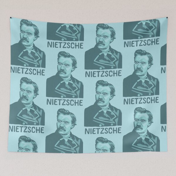Item preview, Friedrich Nietzsche Portrait designed and sold by Unhinged Heather.