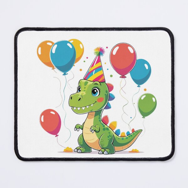 Item preview, Party Dino – Cute Kids Illustration designed and sold by BestZoneStore.