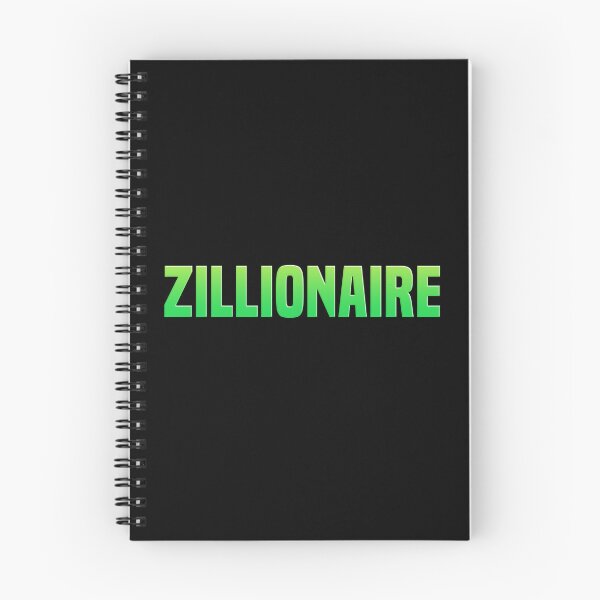 Item preview, Zillionaire, Manifesting Words in Green designed and sold by Memes N Lore .