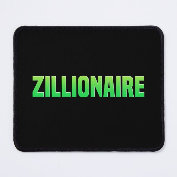Item preview, Zillionaire, Manifesting Words in Green designed and sold by Memes N Lore .