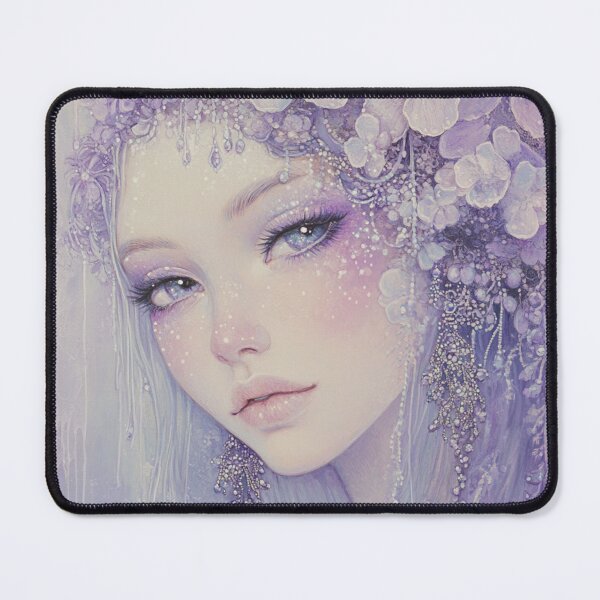 Item preview, A Dreamy Floral Portrait designed and sold by WhimsyWink.