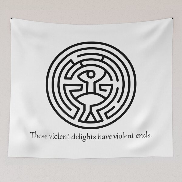 Item preview, Westworld Maze Quote (black) designed and sold by zebi24.