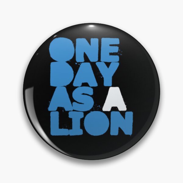 Item preview, One Day As A Lion designed and sold by Trigger413.