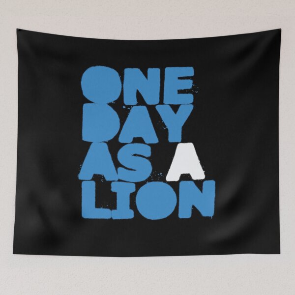 Item preview, One Day As A Lion designed and sold by Trigger413.