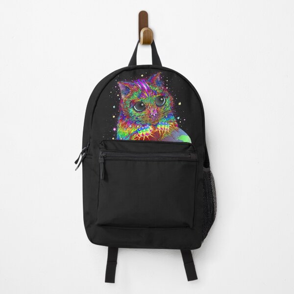 Item preview, Psychedelic Kitty Cosmic Cat designed and sold by FestDrip.