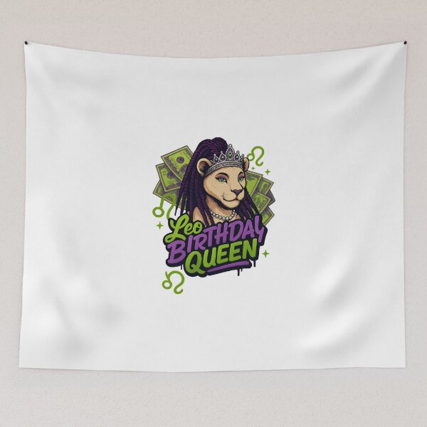 Item preview, Leo Birthday Queen designed and sold by tre2k3.