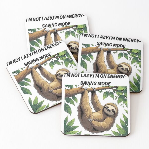 Item preview, I'm not lazy, i'm on energy saving mode designed and sold by Mollynqaa.