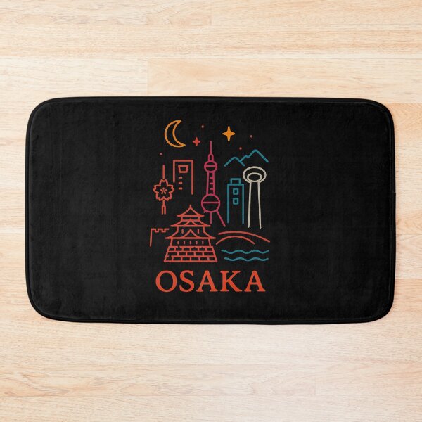 Item preview, Osaka Neon Skyline Collection: Futuristic City Lights designed and sold by Design_Your_Day.