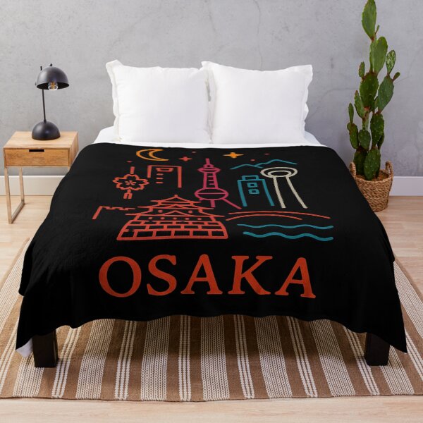 Item preview, Osaka Neon Skyline Collection: Futuristic City Lights designed and sold by Design_Your_Day.