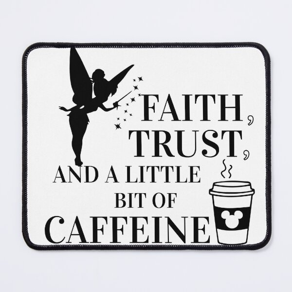 Item preview, Faith, Trust and a Little Bit of Caffeine  designed and sold by SuperCaliFabulous™.