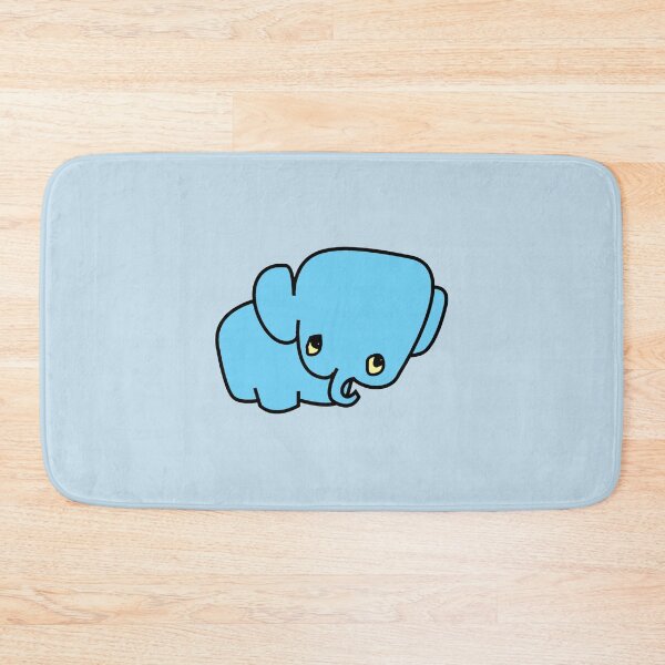 Item preview, Baby Elephant - BLUE designed and sold by Thomas Olsen.