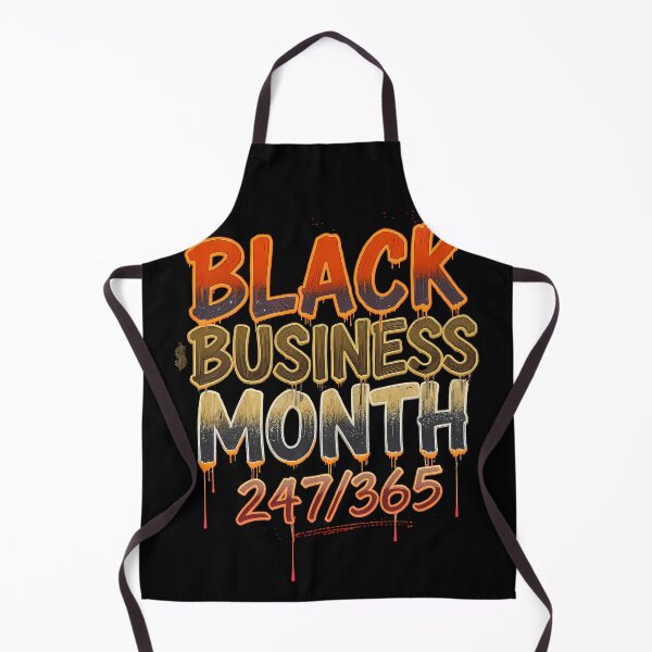Item preview, BLACK BUSINESS MONTH 24/7/365 | Support Black-Owned Businesses Tee designed and sold by AI-volution.