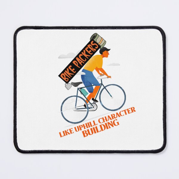 Item preview, bikepacker tee shirt designed and sold by Designoverdose.
