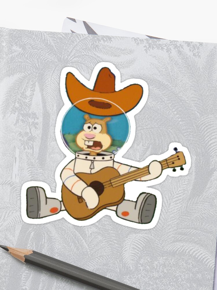 Sandy Cheeks Ich Mochte Nach Hause Gehen Sticker Von Stickers27