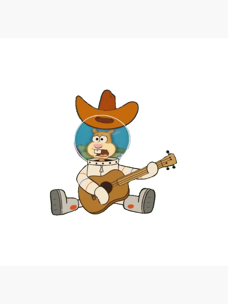 "Sandy Cheeks Ich will nach Hause gehen" Dekokissen von