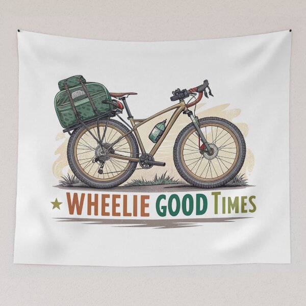 Item preview,  Bike packer T shirt  designed and sold by Designoverdose.