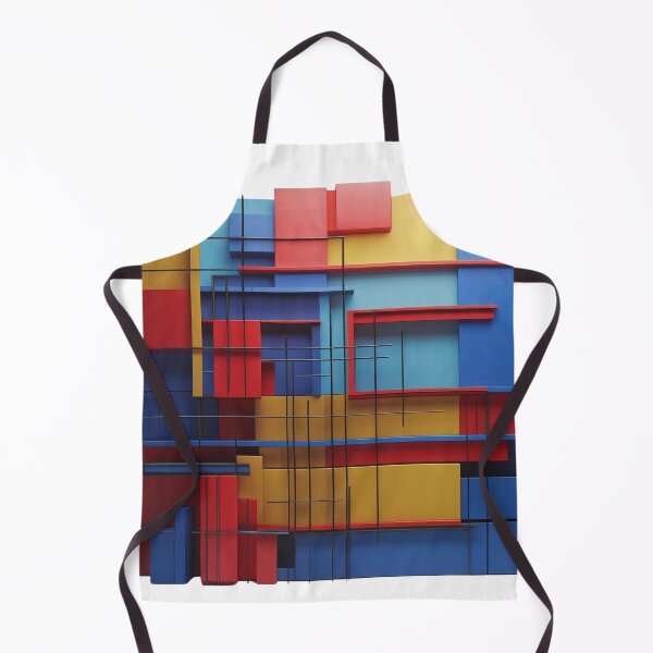 Item preview, Modern Abstract Geometric Art Composition designed and sold by Rue Market.