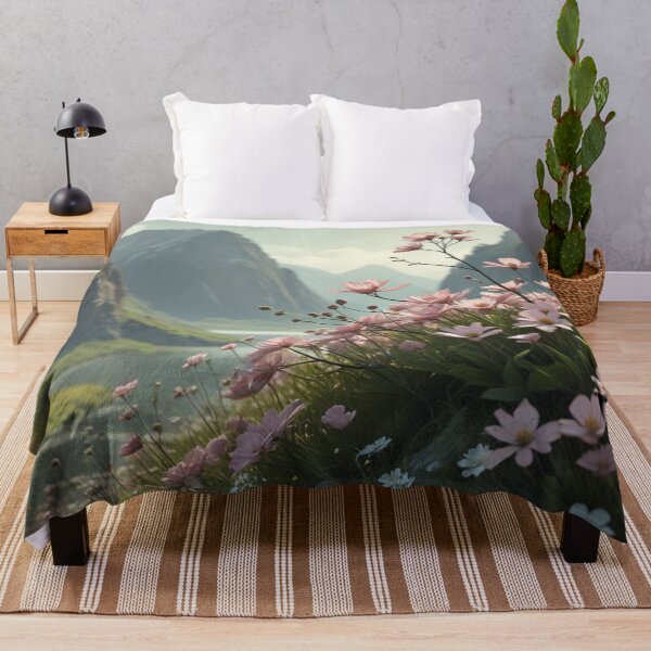 Item preview, Wildflowers in Mountain Valley designed and sold by Uniquely Yours.
