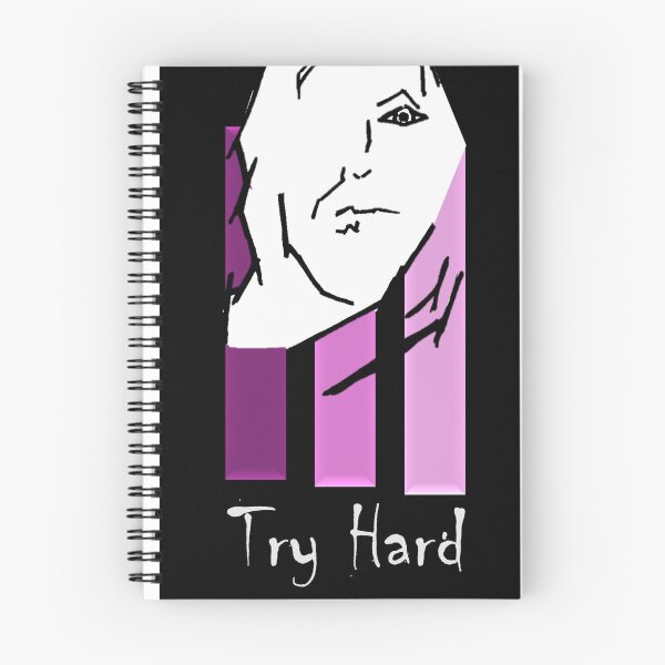 Item preview, try hard all the time designed and sold by IRBRANDTRADE.