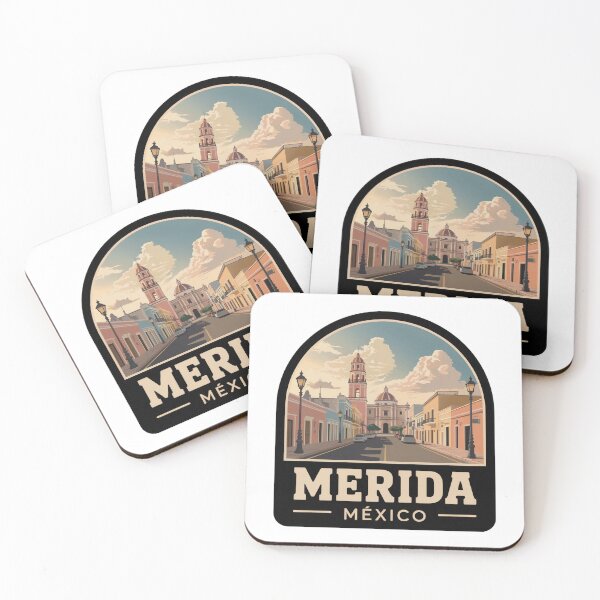 Item preview, Mérida Mexico Travel Sticker Yucatán Adventure City Souvenir designed and sold by carshapes.