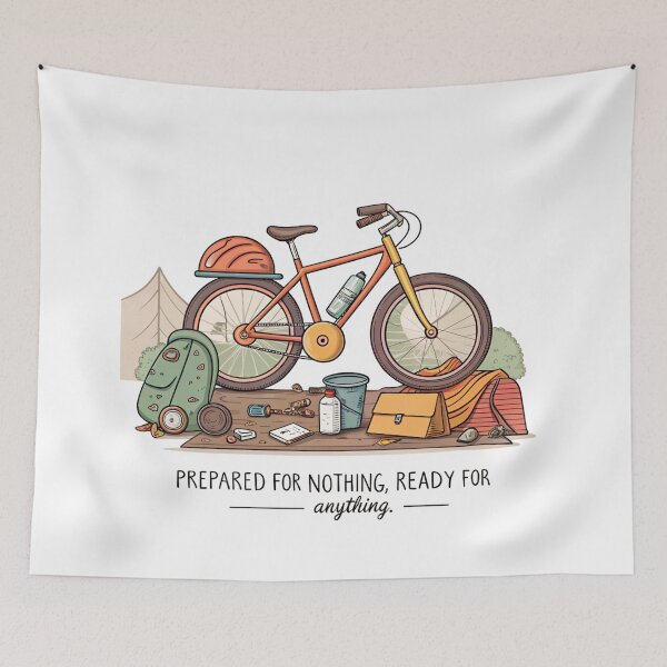 Item preview,    Bike packing T shirt designed and sold by Designoverdose.
