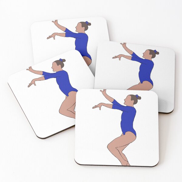 Item preview, Floor Pose - Gymnastics - Color designed and sold by hannah-r-creates.