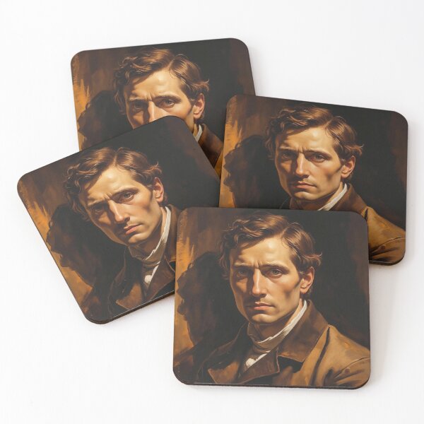 Item preview, Classic Portrait of Contemplative Man designed and sold by Rue Market.