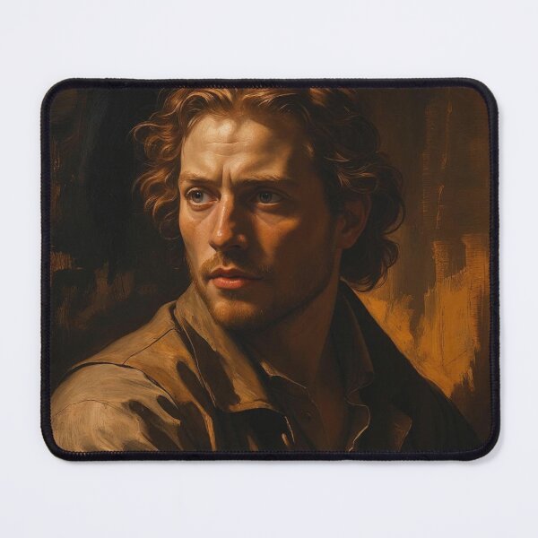 Item preview, Portrait of a Thoughtful Man designed and sold by Rue Market.