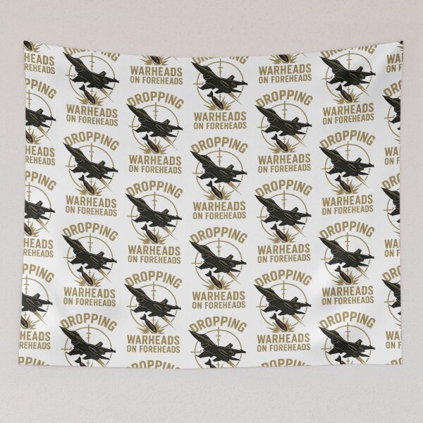 Item preview, DROPPING WARHEADS ON FOREHEADS designed and sold by RENAGADE4LYF.