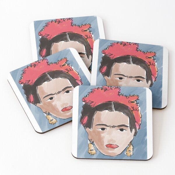 Item preview, Pink Frida designed and sold by OffbeatMoon.