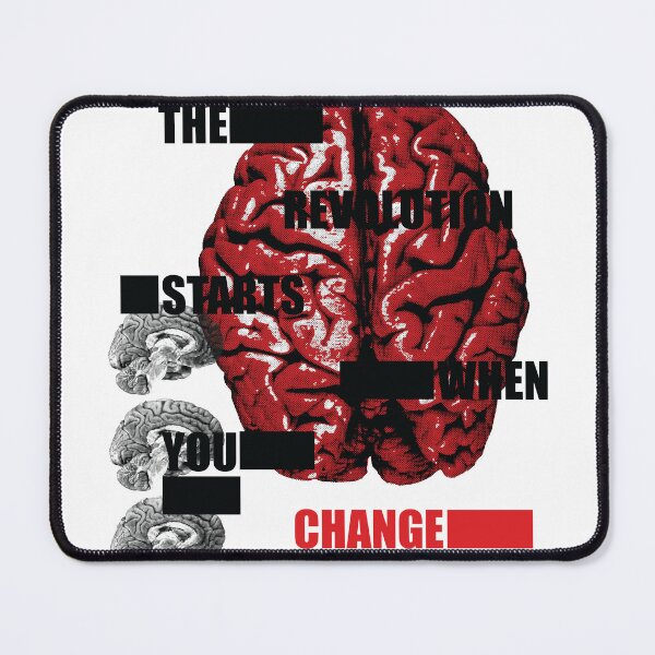 Item preview, The Revolution Starts When You Change Your Mind designed and sold by AVSZ Design.