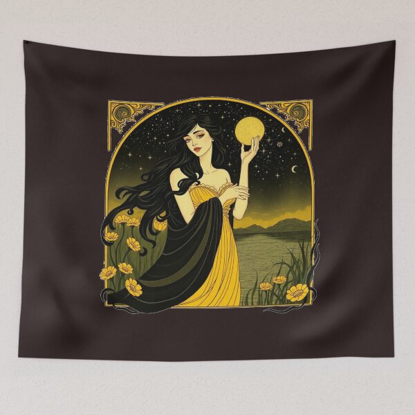 Item preview, Goddess, venus, astrology, zodiac designed and sold by BespokeBrushes.