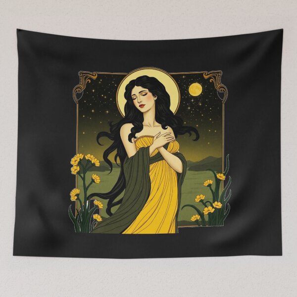 Item preview, princess, venus, astrology, zodiac designed and sold by BespokeBrushes.