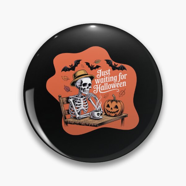 Item preview, Just Waiting for Halloween designed and sold by theartfulaspie.