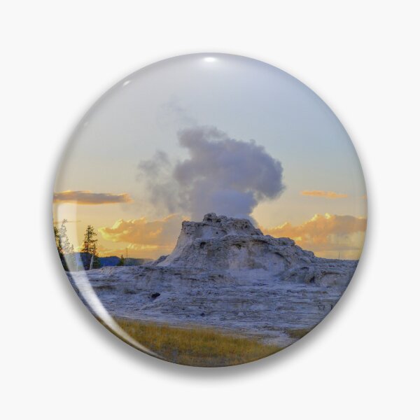 Item preview, Castle Geyser at Sunset, Yellowstone National Park, Wyoming designed and sold by Catherine Sherman.
