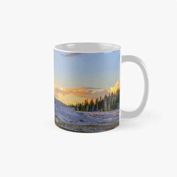 Item preview, Castle Geyser at Sunset, Yellowstone National Park, Wyoming designed and sold by Catherine Sherman.